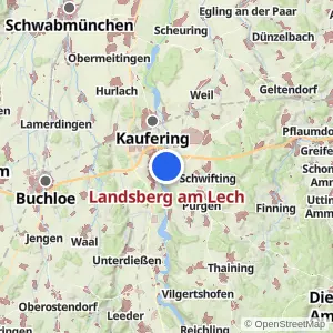 Kartenvorschau Landsberg am Lech