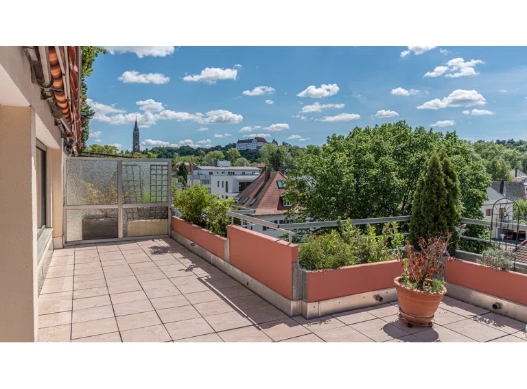 Süd-Dachterrasse