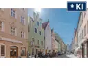 Straßenansicht Grasgasse von der Neustadt kommend
