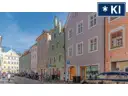 Straßenansicht Grasgasse von der Altstadt kommend