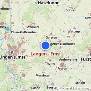 Kartenvorschau Langen - Emsl