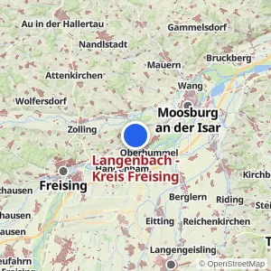Kartenvorschau Langenbach - Kreis Freising