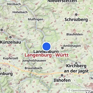 Kartenvorschau Langenburg - Württ