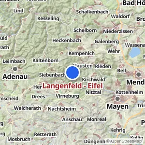 Kartenvorschau Langenfeld - Eifel