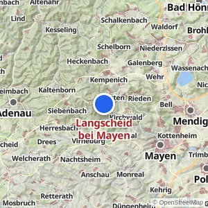 Kartenvorschau Langscheid bei Mayen