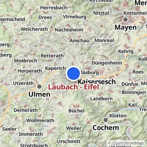 Kartenvorschau Laubach - Eifel