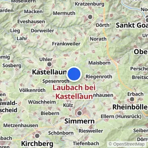 Kartenvorschau Laubach bei Kastellaun