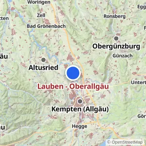 Kartenvorschau Lauben - Oberallgäu