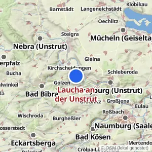 Kartenvorschau Laucha an der Unstrut