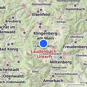 Kartenvorschau Laudenbach - Unterfr