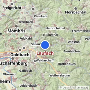 Kartenvorschau Laufach
