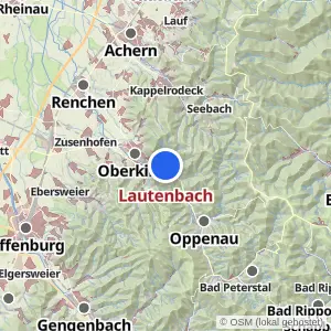 Kartenvorschau Lautenbach