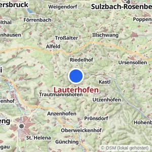 Kartenvorschau Lauterhofen