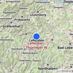 Kartenvorschau Lehesten - Thüringer W