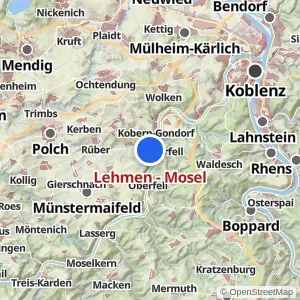 Kartenvorschau Lehmen - Mosel