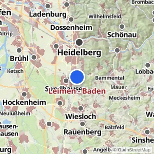 Kartenvorschau Leimen - Baden