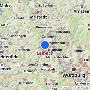 Kartenvorschau Leinach