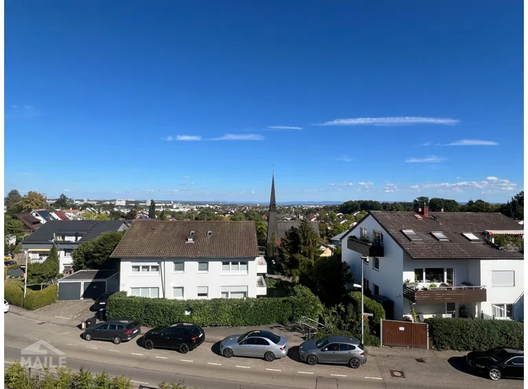 Ausblick vom Wohnzimmer
