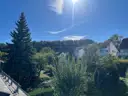 Ausblick vom Balkon