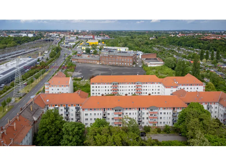 Immobilie in Leipzig/Schönefeld-Abtnaundorf zu verkaufen_Luftbild