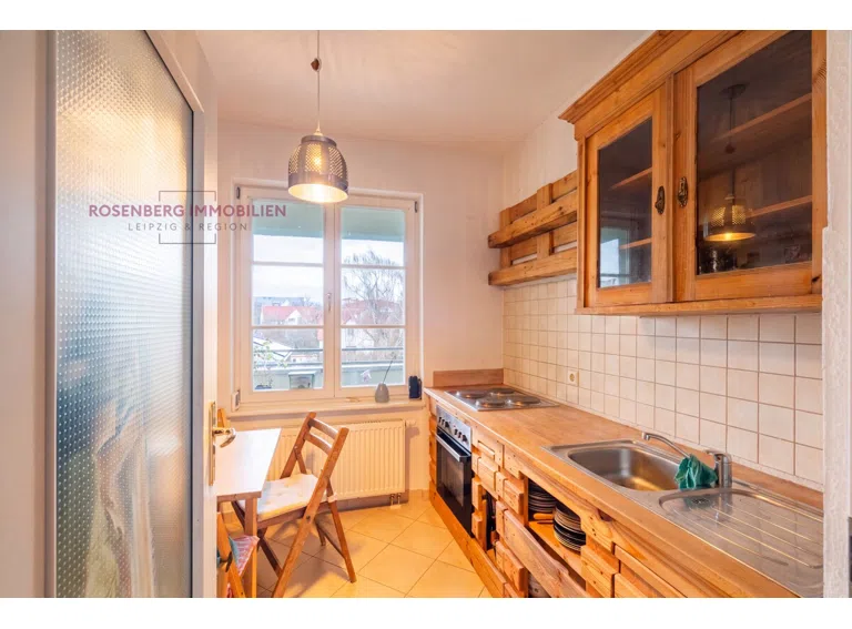Immobilie in Leipzig zu verkaufen_ 3-Raum Wohnung _ Rosenberg Immobilien GmbH Leipzig _ Küche