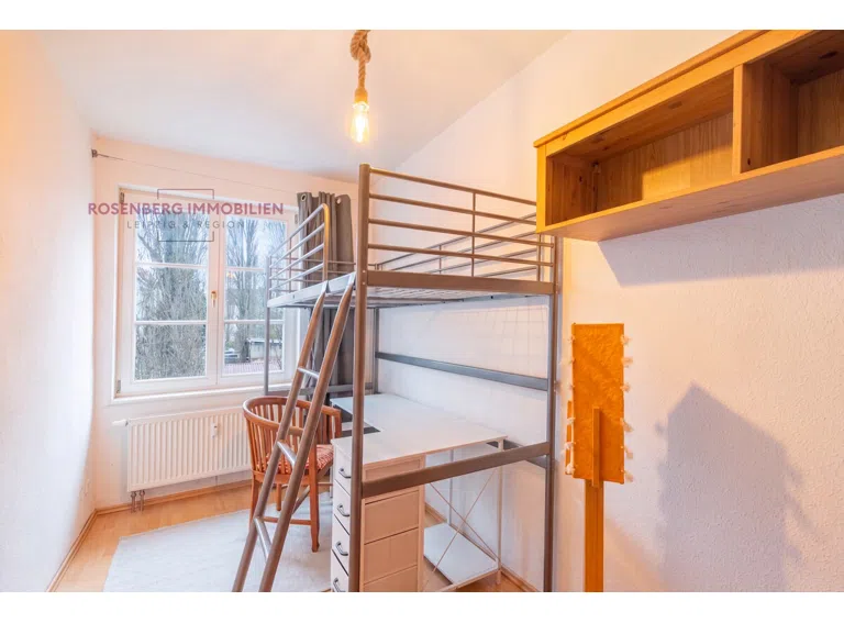 Immobilie in Leipzig zu verkaufen_ 3-Raum Wohnung _ Rosenberg Immobilien GmbH Leipzig _ Kinderzimmer