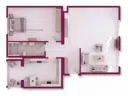 Immobilie in Leipzig/Sellerhausen-Stünz zu vermieten_2-Raum_Grundriss
