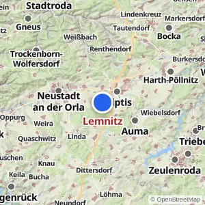 Kartenvorschau Lemnitz