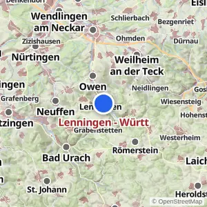 Kartenvorschau Lenningen - Württ