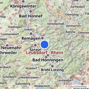 Kartenvorschau Leubsdorf - Rhein