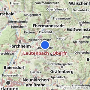 Kartenvorschau Leutenbach - Oberfr