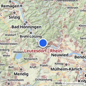 Kartenvorschau Leutesdorf - Rhein