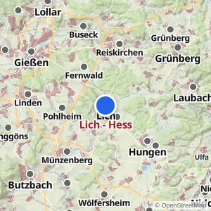 Kartenvorschau Lich - Hess