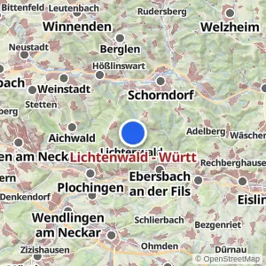 Kartenvorschau Lichtenwald - Württ