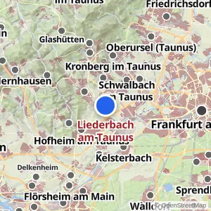 Kartenvorschau Liederbach am Taunus