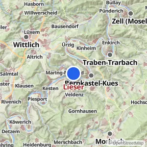 Kartenvorschau Lieser