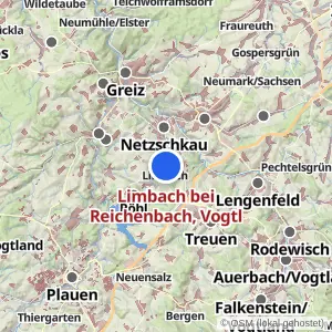 Kartenvorschau Limbach bei Reichenbach, Vogtl