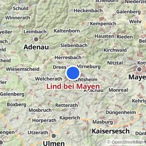 Kartenvorschau Lind bei Mayen