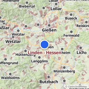 Kartenvorschau Linden - Hessen