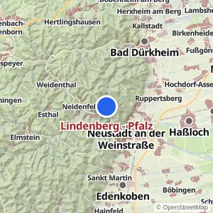 Kartenvorschau Lindenberg - Pfalz