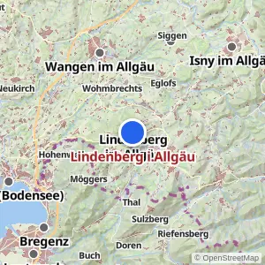 Kartenvorschau Lindenberg i.Allgäu