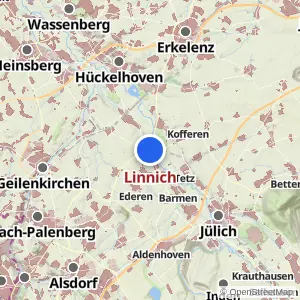 Kartenvorschau Linnich