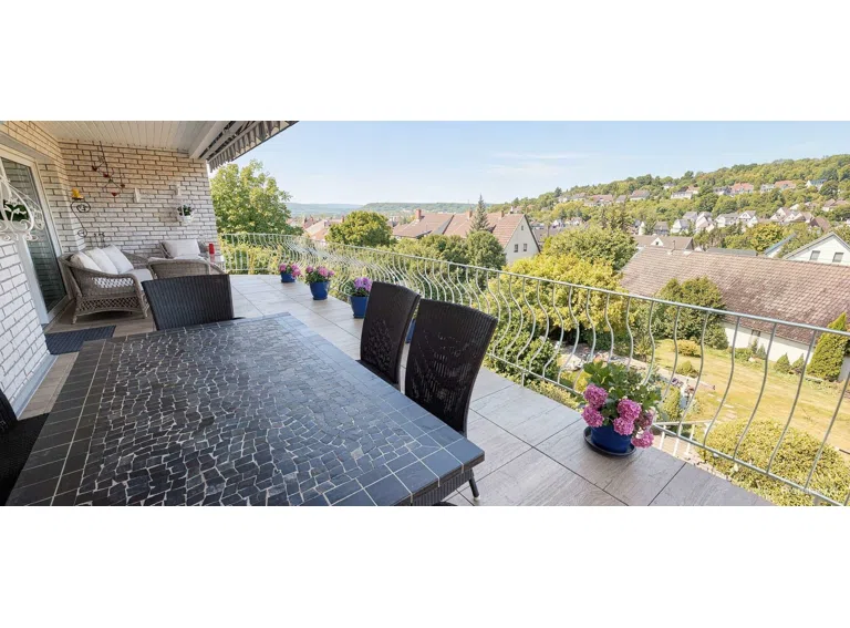 Blick vom Balkon (KI-optimiert)