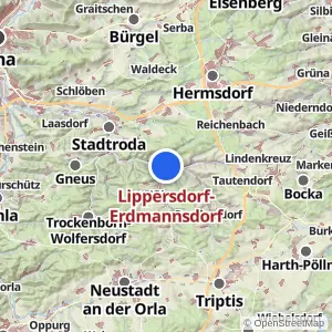 Kartenvorschau Lippersdorf-Erdmannsdorf