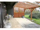 Terrasse - Teilüberdacht