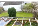 Ausblick zur Terrasse und Garten