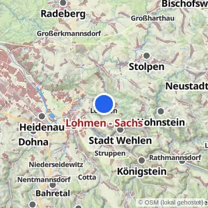 Kartenvorschau Lohmen - Sachs