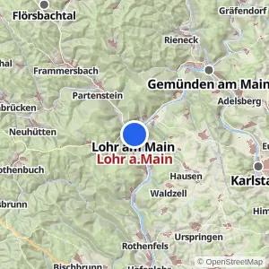 Kartenvorschau Lohr a.Main