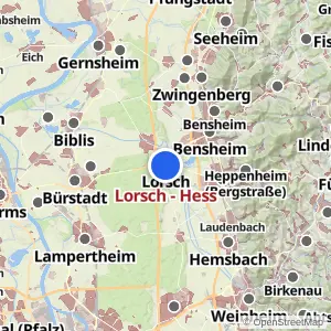 Kartenvorschau Lorsch - Hess