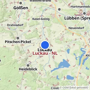 Kartenvorschau Luckau - NL